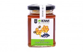 Kiwi Kisan Window Raw Jamun Honey   Glass Jar  350 grams